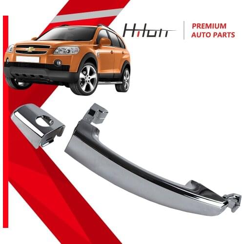 Front Door Rear Chrome Outer Handle Cap for Chevrolet Captiva Sport Aveo Saturn 2008-2015