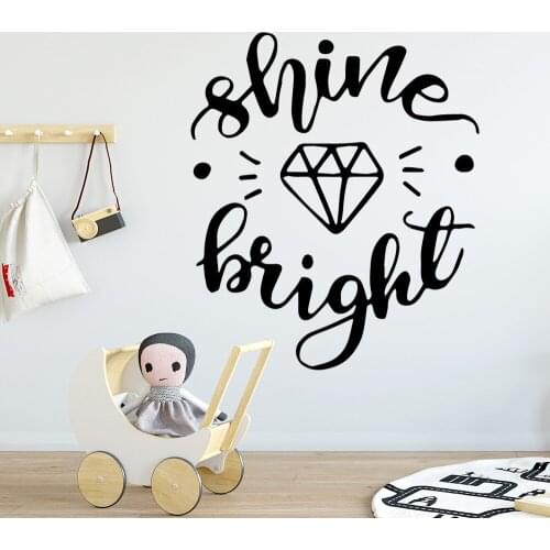 Hot shine Cartoon Wall Decals Pvc Mural Art Diy Poster For Living Room Bedroom Mural Custom wall decorations living room
