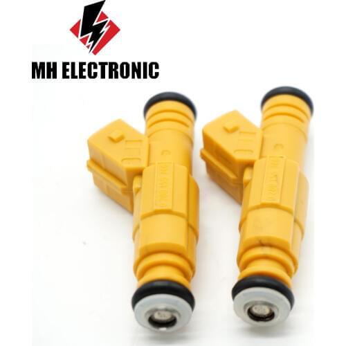 MH Electronic 2PCS/LOT New Fuel Injector 0280155746 for JEEP 4.0L TYPE III for Volvo 2.9L V90 960 S90 for CHEVY 2500 3500