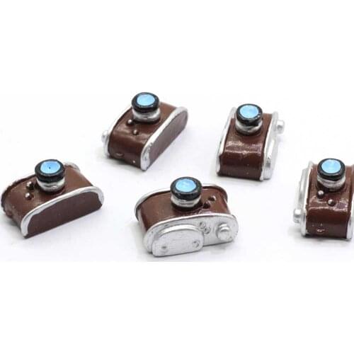 Resin Vintage DIY Miniature Furniture Camera Fairy Garden Ornaments Crafts Micro Landscaping Home Decoration Accessori