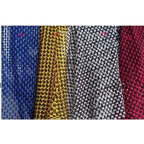 Fashion clothing mesh fabrics clothing DIY handmade custom luggage net fabric