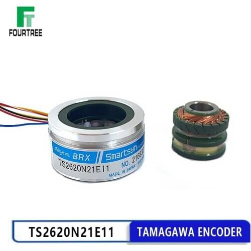 New Orginal Encoder TS2620N21E11 TAMAGAWA BRX Smartsyn Resolver Servo Motor Injection Molding Machine Rotary Transformer