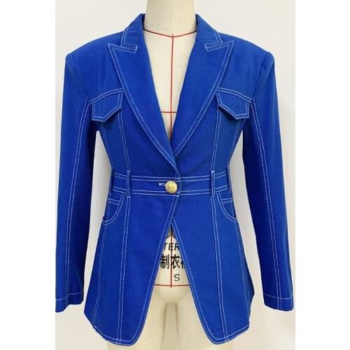 O'DRESSY Women's Denim Blazers