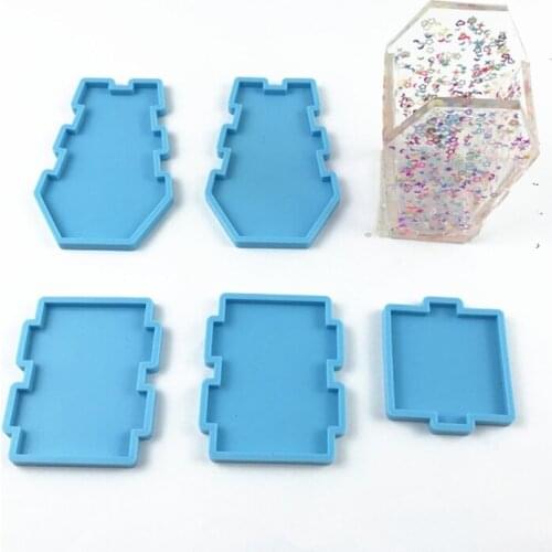 Q39C Storage Box Mold Jewelry Pen Holder Mold Suitable for Desk Organizer Jewelry Box Flower Pot Craft Diy Home Decoration