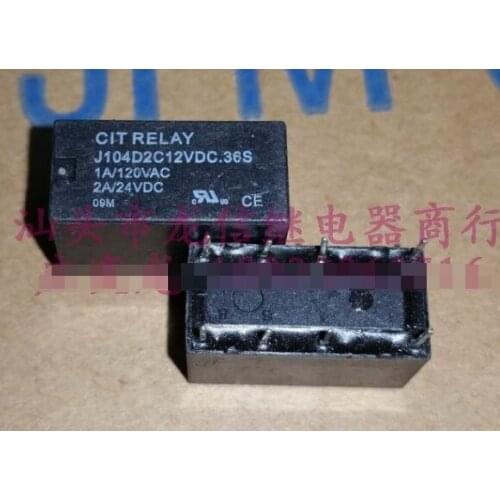Relays J104D2C12VDC.36S 4078-12V
