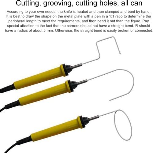 Foam Cutter Pen 15W Electric Foam Polystyrene Cutting Machine Portable Styrofoam Cutter DIY Cutting Tools 5/10/15/20/25 cm