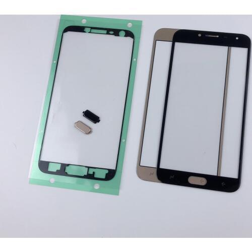 For Samsung Galaxy J4 2018 J400 J400F J400DS J400G Touch Screen Panel Sensor Digitizer Glass+Adhesive+Home Button Return Keypad