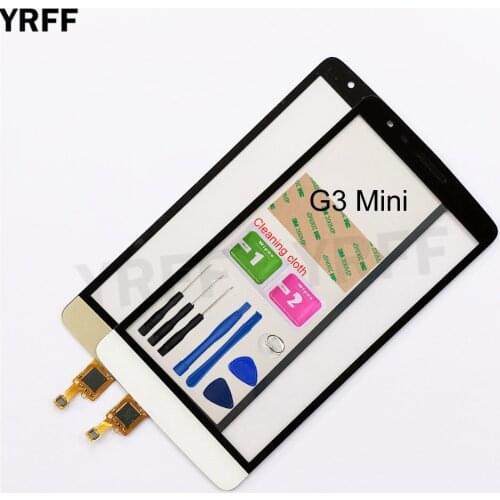 5.0'' touchscreen For LG G3 S Mini G3s D722 D724 D725 Touch Screen Digitizer Sensor Touch Glass Lens Panel Replacement