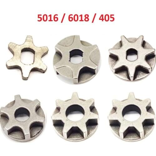 Chainsaw sprocket For 405/5016/6018 7/6/3 tooth Electric Angle Grinder Chain Saw Chain