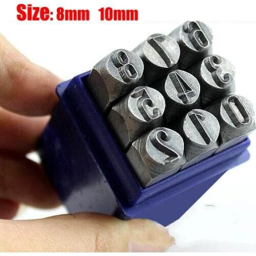 Number punch,common seal, steel code, number, prefix steel plate, Steel No,Size:8/10mm