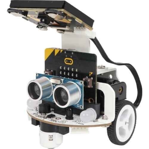 Smart Car Kit For Microbit /Ai Visual Line Patrol Robot Face Recognition/Color Tracking