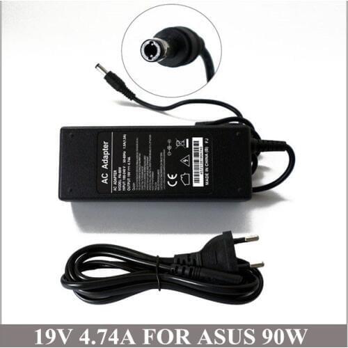 19V 4.74A 90W AC Adapter Charger For Notebook Asus V6 A6L F3L F5M F7F F8P F9S G1S series