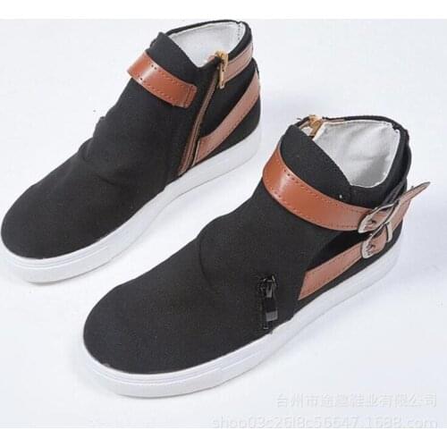 New womens sneakers fashion cloth high-top round toe thick bottom non-slip lightweight comfortable casual shoes women