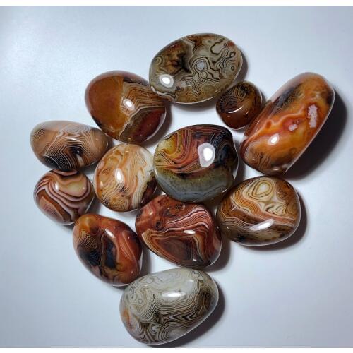 1kg natural agate Silk agate palm stone natural crystal agate specimen from madagascar healing crystals stones and crystals