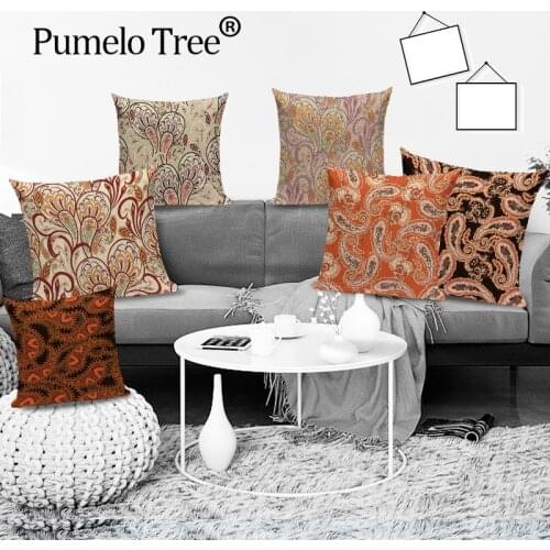 Abstract Ethnic Floral Pillow Case Mandalas Plant Abstract Covers Pillows for Decoration Vintage Home Decor Cushion Cover Kissen