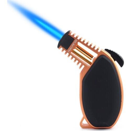 Butane Gas Windproof Inflatable Lighter Straight Into The Welding Gun Spray Gun Wormwood Kitchen Outdoor Barbecue Cigar Lighter