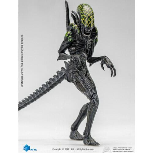Hiya Toys AVP Grid Alien 4.5" Action Figure (1:18 Scale)