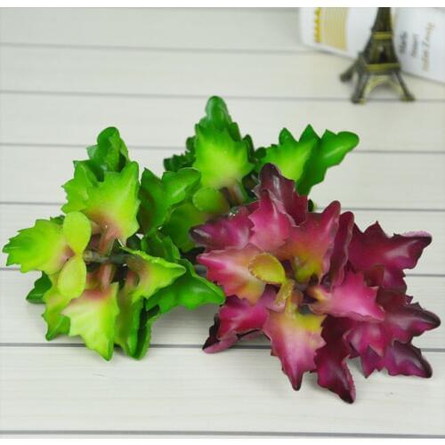 Artificial fleshiness Cactus Aloe Succulent plant Multi-plant shoots landscape PU decorative flower home Balcony decoration