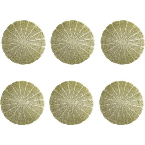 Round Table Placemat Nordic Non-Slip Mat for Dining Table Mat Heat Insulation Pad Coffee Coaster Kitchen Tool