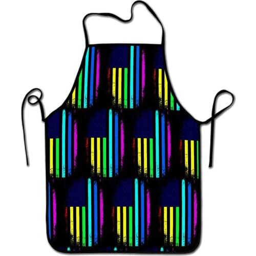 LGBT Gay Pride American Flag Women Men Kitchen Apron for Waiter Waitress Chef Thanksgiving Christmas Birthday Cooking BBQ Gifts