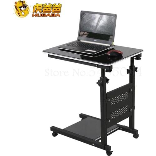 Mobile Folding Laptop Table Desktop Home Bed Desk Lift Lazy Bedside Table Writing Small Table