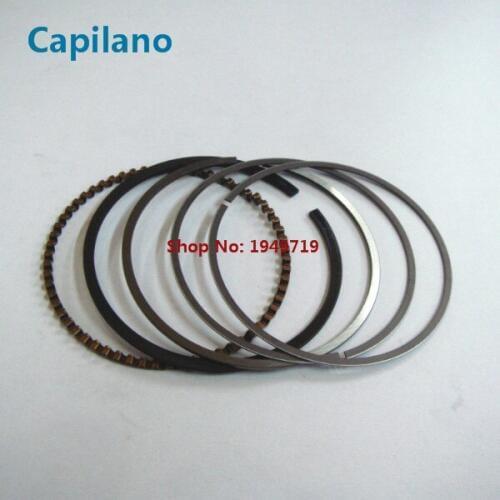 Motorcycle piston ring AN125 for Suzuki 125cc AN 125 engine cylinder spare parts 52mm diameter