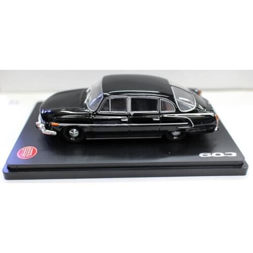 Abrex 1:43 Scale Model Car 1969 Tatra 603 Black for collection gift