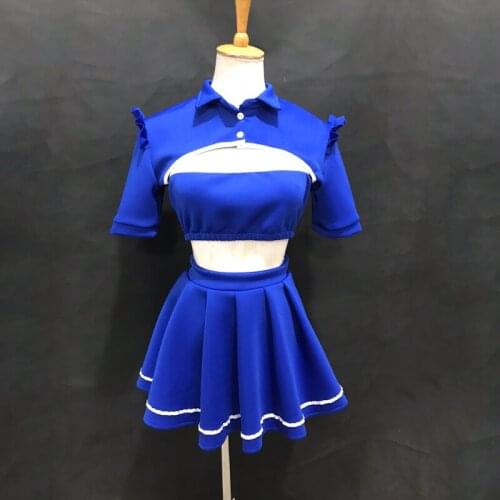 New Pole Dancing Clothes Nightclub Festival Party Female Singer Gogo Dancer Stage Performance Suit Cheerleader Clothing DWY5888