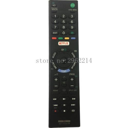 NEW remote Control RMT-TX102D suitable for sony NETFLIX LCD LED TV KD-43X83DIC KD-55XK8599