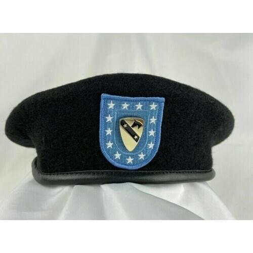 Us Army Infantry Regiment Beret 1st Team Horse Cavalry Division Military Hat Military Store