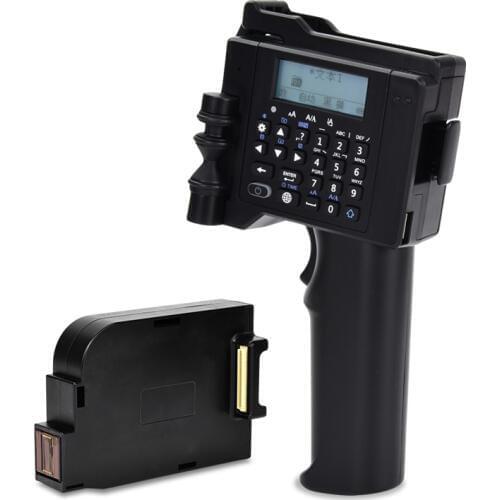 Portable Eco Solvent Printer Handheld Printer Suitable for Content QR Code Barcod Carton Rubber Metal Expiry printer