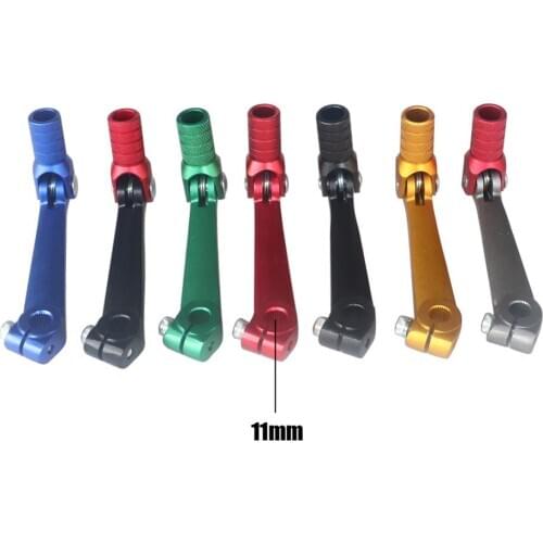 Folding CNC Aluminum Gear Shift Lever Gear Shift Lever For Kayo T2 T4 T4L ATV Dirt Bike Pit Bikes Gear Lever Motorcycle