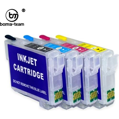 T1951 T1961 T1971 Empty Refillable Ink Cartridge With ARC Chips For Epson XP-101 201 211 401 204 104 214 411 WF-2532 Printers