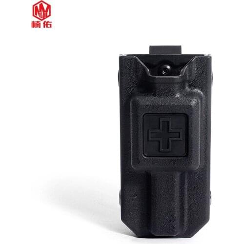 Tactical Medical Kit Outdoor MOLLE System Emt Tourniquet Holder Hunting Application Tourniquet Storage Box Fixed Box EDC Storage