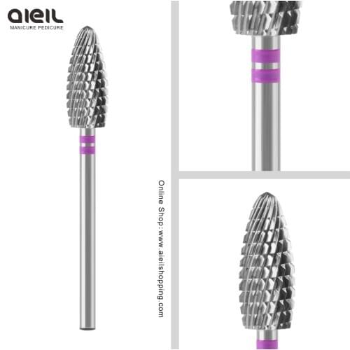Tungsten Carbide Burrs Electric Manicure Drill Machine Accessory Nail Drill Bit For Remove Acrylics Gel Nail Files