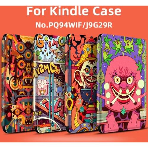 Back Cover for 2018 Kindle Paperwhite 4 Anime Demon Protector Case for Kindle 2019 10gen J9G29R Silicon for Amazon Kindle 6"