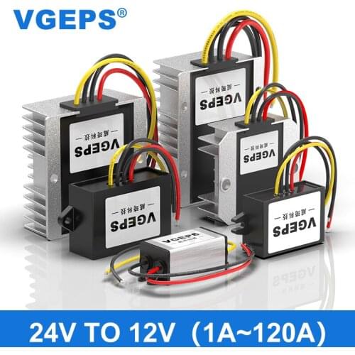 24V to 12V DC vehicle monitoring power supply 15-40V to 12V voltage regulator converter DC-DC step-down module