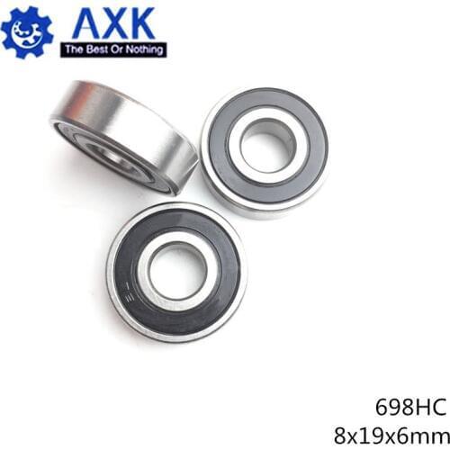 698 Hybrid Ceramic Bearing 8*19*6 mm ABEC-1 ( 1 PC) Industry Motor Spindle 698HC Hybrids Si3N4 Ball Bearings 3NC 698RS