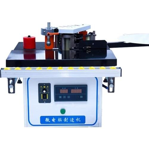 Automatic strip break edge banding Machine wood pvc cut itseld woodworking edge bander Microcomputer automatic tape breaking