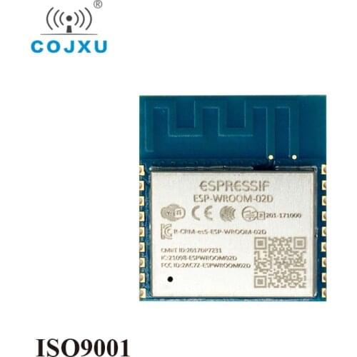 WIFI ESP8266EX ESP8266 2.4Ghz uhf Wireless Transceiver Transmitter and Receiver RF Module UART PCB Antenna IoT ESP-WROOM-02D