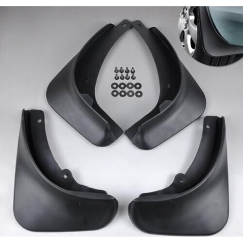 Car flexible ABS Plastics MUD FLAP FLAPS SPLASH GUARDS MUDGUARD Accessories Fit for SKODA SUPERB 2008-2010 2011 2012 2013 2014