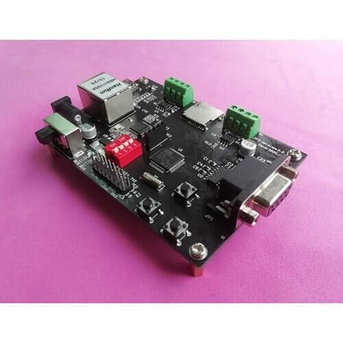 For STM32F405 Ethernet /CAN/232 support Python programming communication module development board original