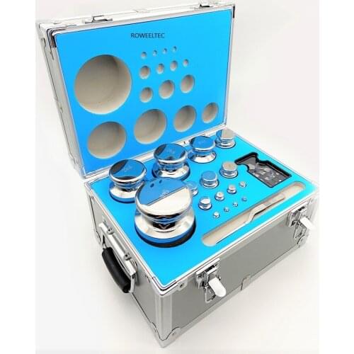 F1 Grade 28 pcs 1mg-5kg 304 Stainless Steel Digital Scale Calibration Weights Kit Set w Certificate ATT