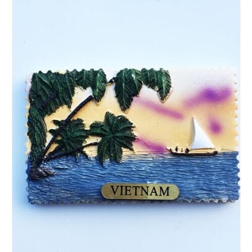 Creative Magnetic Fridge Magnet Three-dimensional painted tourist souvenir decoration crafts