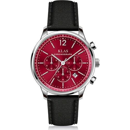 Men deluxe watch quartz watch leisure bracelet watch sport quartz watch clock, menKLAS Brand