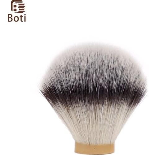 Boti Brush-Pro Synthetic Hair Knot 3 Color Imitate Badger Hair Bulb Type Class B Beard Shaping Care Tool Kit
