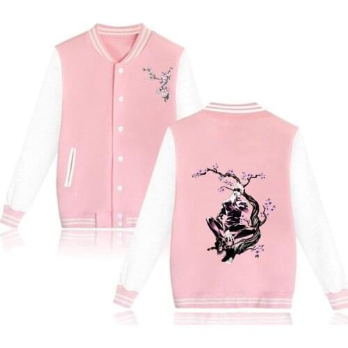 New 2020 Anime Jujutsu Kaisen Gojo Satoru Autumn And Winter Jacket Mens Female Baseball Jacket