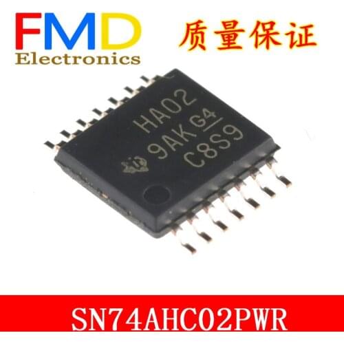 SN74AHC02PWR encapsulation TSSOP - 14 screen printing: HA02 gate and the inverter input channel 2