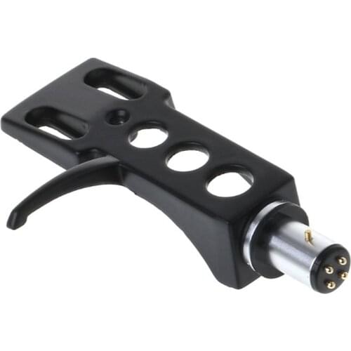 Turntable Headshell Mount Universal LP Phono Cartridge Replacement Phonograph Head Holder Stylus Lead Wire
