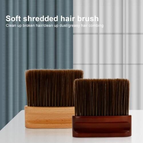 Hair Cleaning Brush Soft Hair Brush Duster Hairdressing Hair Cutting Cleaning Brush for Barber Salon Hairdressing Styling Tools